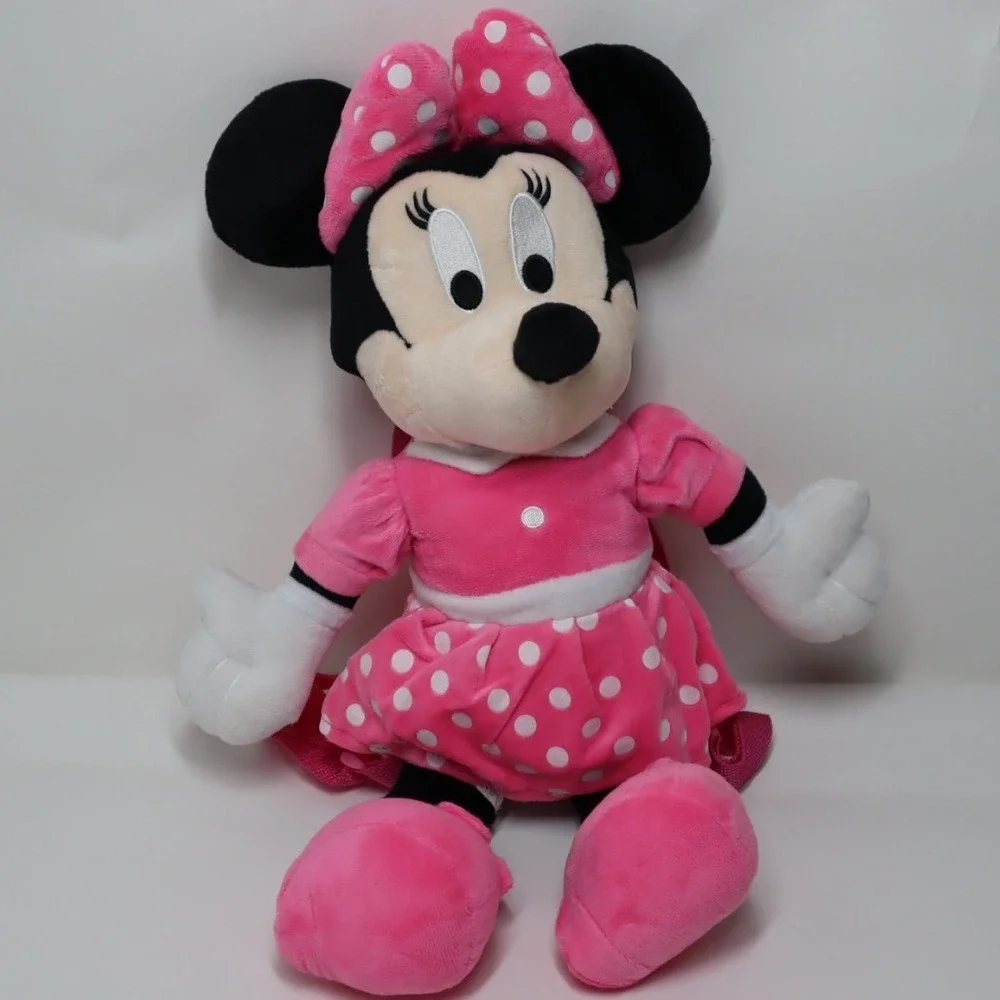 Disney Minnie Mouse Plush Backpack‎